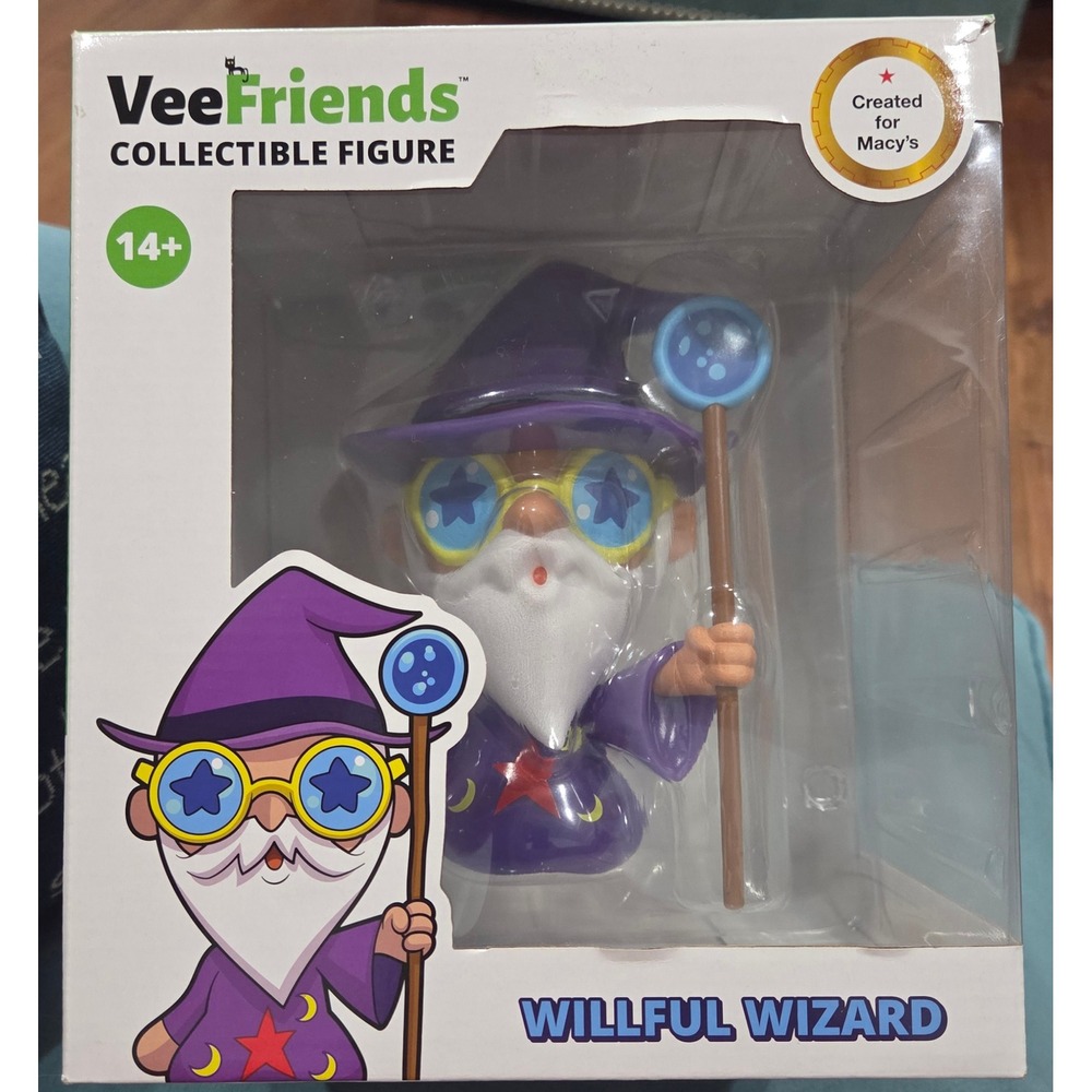 VeeFriends Willful Wizard Collectible Figure Macys Exclusive Toikido Series‎ 1